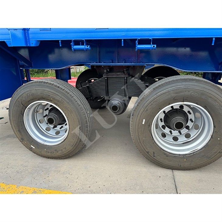 2 Axle Stake Fence Semi Trailer Bulk Cargo Transport high quality