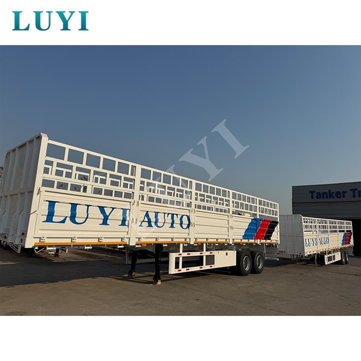 Two Axle Side Wall Semi Trailer Efficient Freight Solution high quality Two Axle Side Wall Semi Trailer Efficient Freight Solution high quality