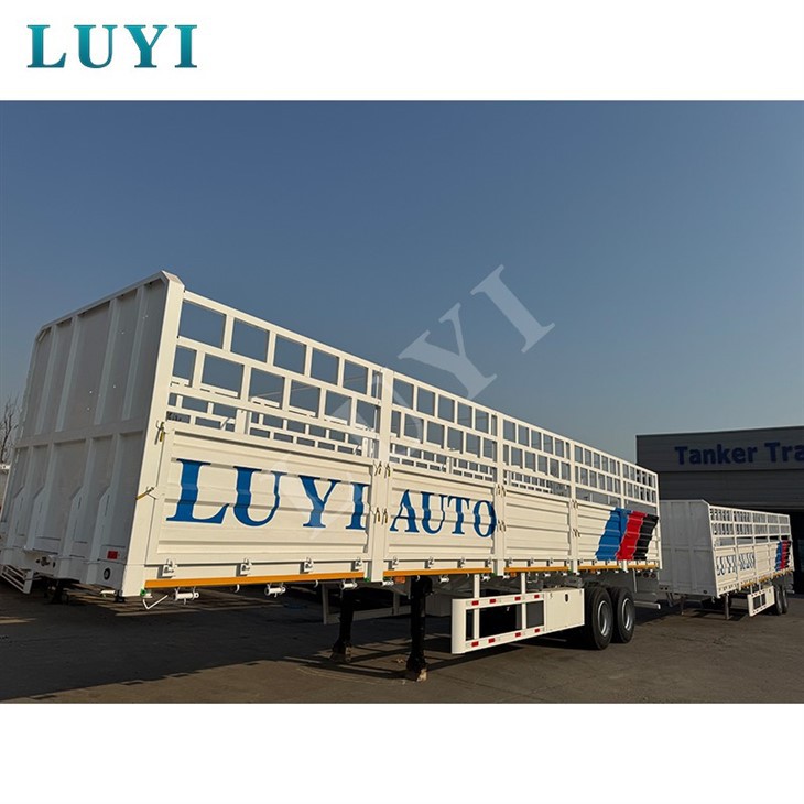 Two Axle Side Wall Semi Trailer Efficient Freight Solution factory Two Axle Side Wall Semi Trailer Efficient Freight Solution factory