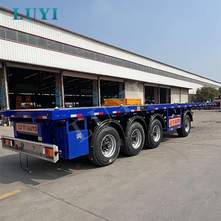 Four Axle Flatbed For Cargo Haulage suppliers Four Axle Flatbed For Cargo Haulage suppliers
