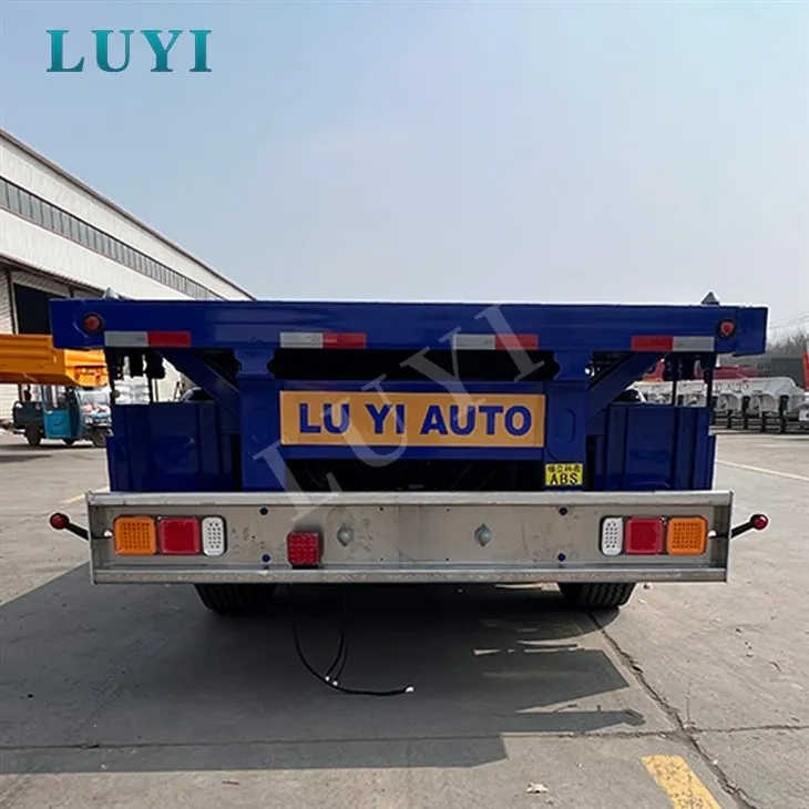Four Axle Flatbed For Cargo Haulage factory Four Axle Flatbed For Cargo Haulage factory