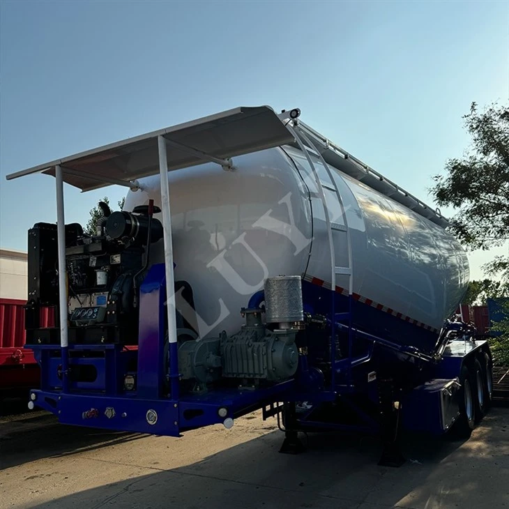 3-axis 40 Cubic Meter Cement Tank Semi-trailer best
